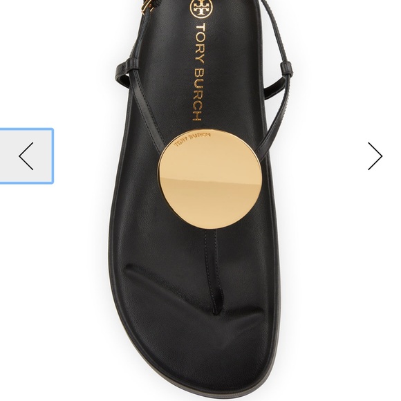 Tory Burch Shoes - Tory Burch Sandals, Size 8, Color:Perfect Black